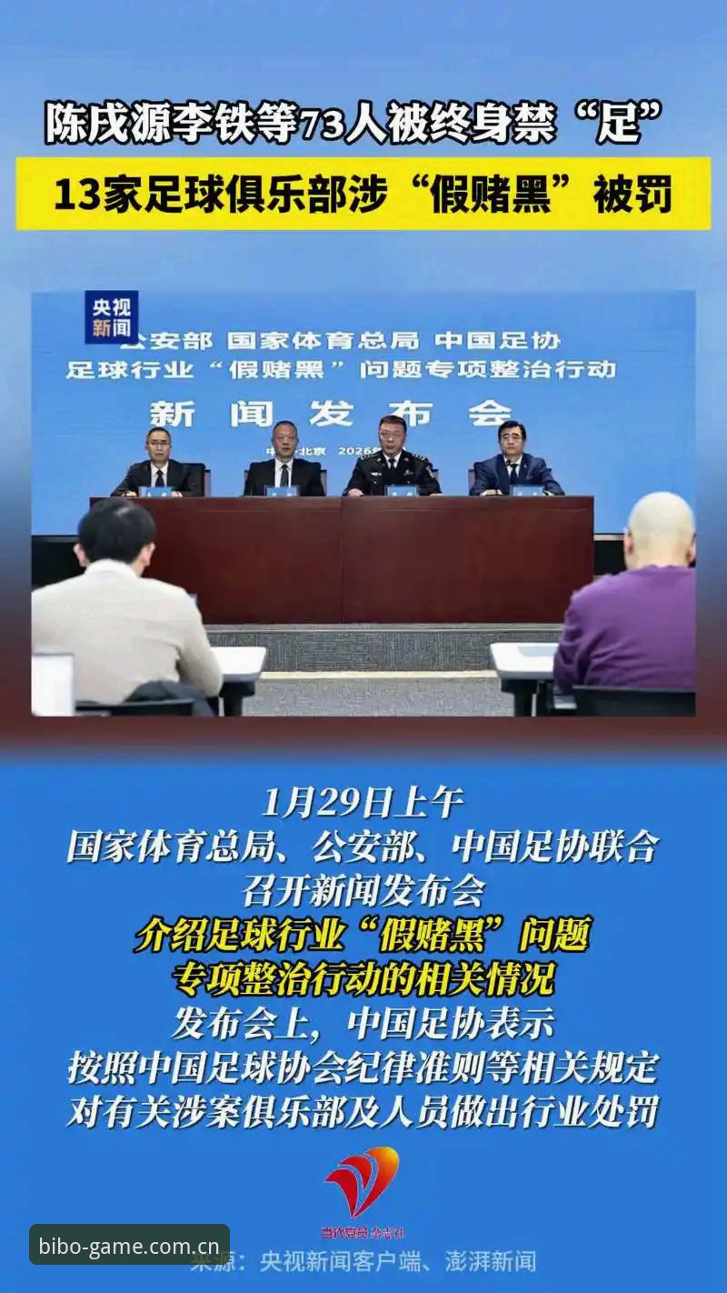 中国足协第三批禁足名单解读：bibo必博体育用户必知的行业规范操作教程